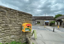 New defibrillator installed near Hay Castle