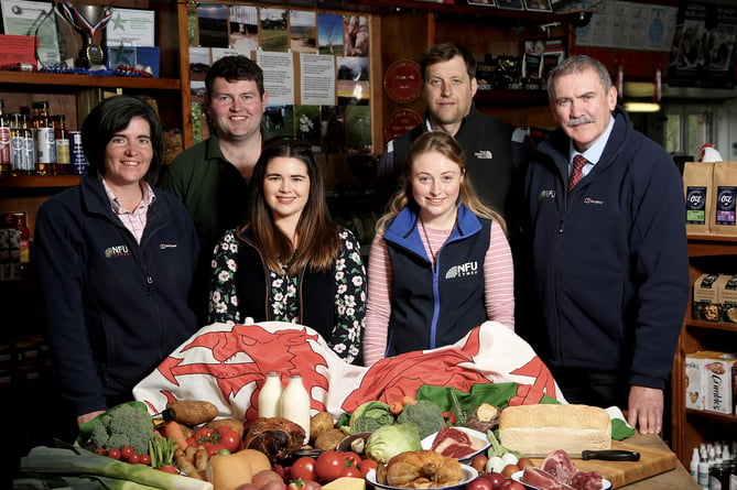 The initiative will encourage people across Wales to show their support for Welsh food by adding their name to the NFU Cymru online petition. 