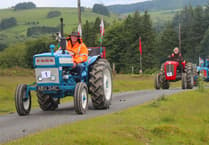 Hundreds turn out for Welsh National Tractor Road Run