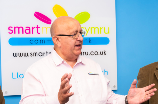 Mark White Smart Money Cymru CEO:  volunteers vital to the Community Bank.