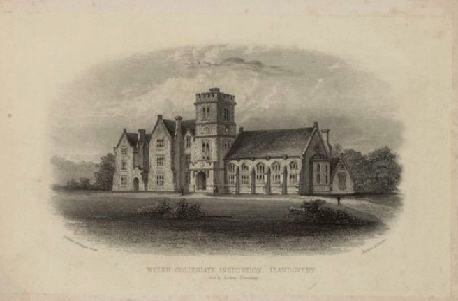 Llandovery College back in 1866