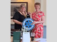 Brecon Rotary Club welcomes new President