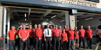 Mountain Rescue Team volunteers receive Coronation Medals