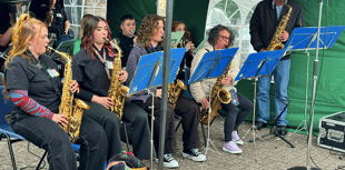 Brecon Jazz Taster Day shines through the rain