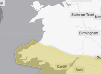 Met Office issues yellow weather warning for Powys