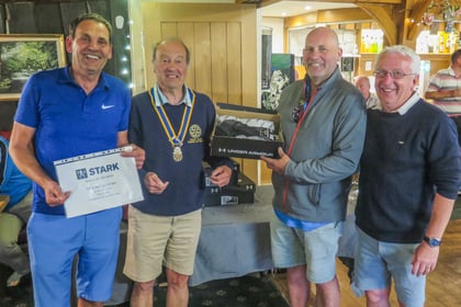 Builth Rotary tees off for good causes