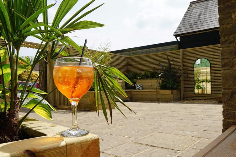 The new Garden Courtyard at the Metropole Hotel and Spa