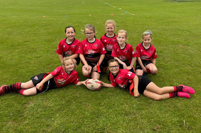 Red Kites girls rugby festival