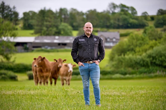 Farming Connect - Agri-Academy 2024:

Reuben Davies from Glwyd Cae Newydd Farm in Crai, Nr. Brecon in Powys.


Pic by: RICHARD STANTON.
Tel: (01432) 358215 / Mob: (07774) 286733. Email: richard@stantonphotographic.com
All rights 23/06/24, (please see terms of repro use). 
www.stantonphotographic.com
Image is copyrighted - Â© 2024.