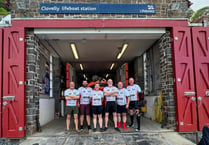 Brecon team's 200-mile cycle raises thousands for good causes