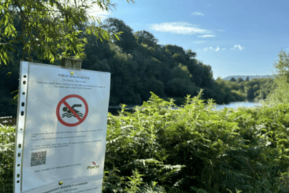 Bacteria concerns prompt closure of Wye bathing spot