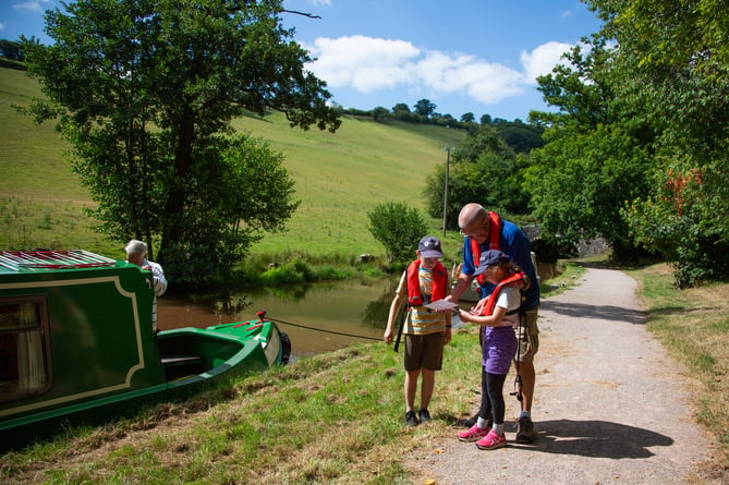 Next to the Monmouthshire & Brecon Canal