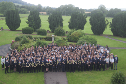 Gwernyfed High School celebrates removal from special measures