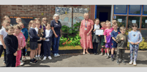 Llanfaes Primary blooms in Brecon Rotary's gardening challenge