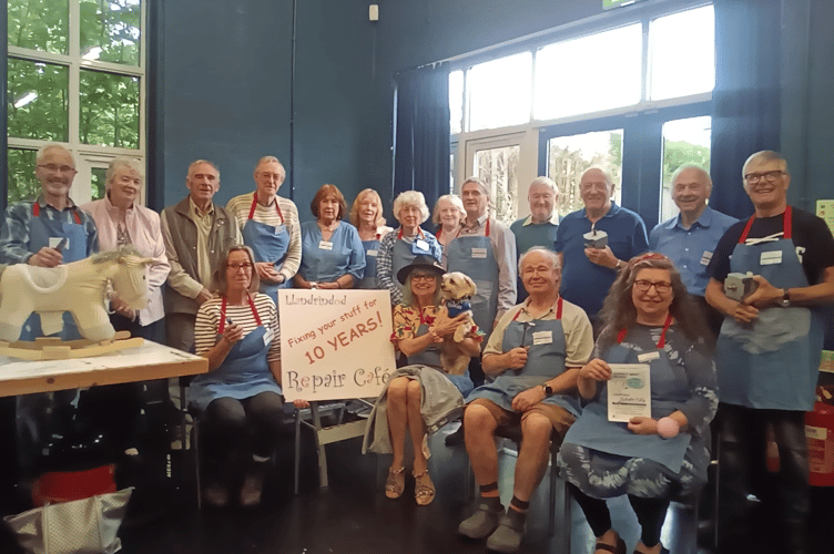 Llandrindod Repair Cafe has celebrated it's 10th anniversary