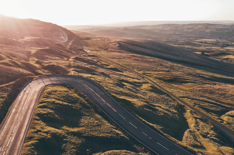 The Black Mountain Road