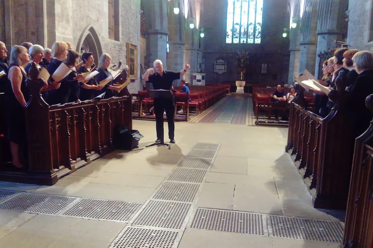 Colla Voce will visit Brecon Cathedral