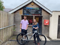 New cycling outlet rolls into Talybont