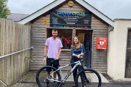 New cycling outlet rolls into Talybont