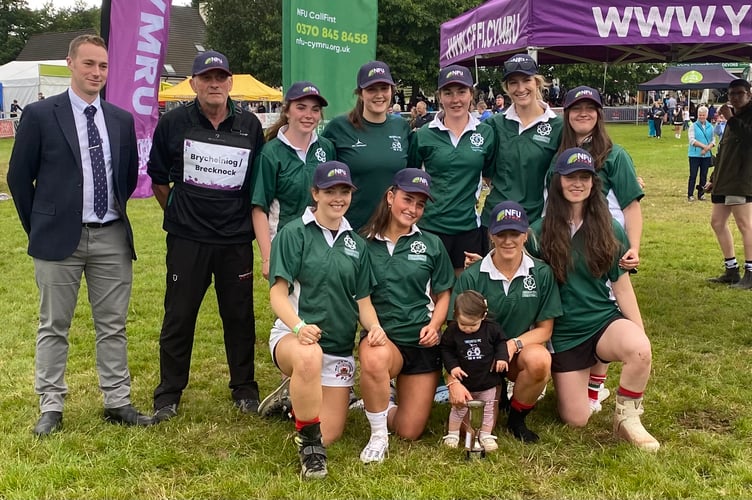 Ladies' winners - Trecastle YFC