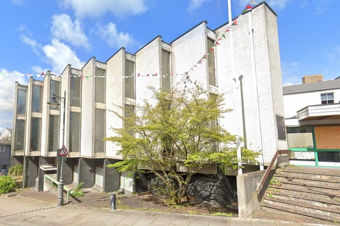 The former Brecon library