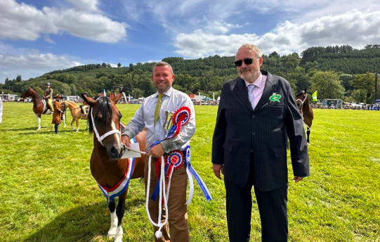 Supreme Horse Champion at Brecon County Show