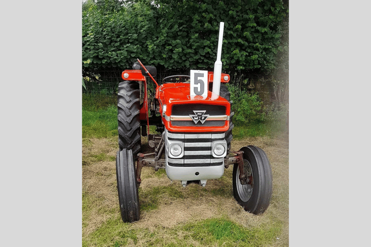 Arthur Price's winning Massey Ferguson 135