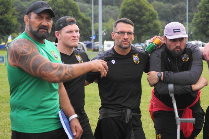 Coaches at Brecon RFC