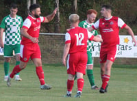 Knighton Town maintain perfect start with win over rivals