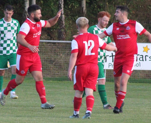 Knighton Town maintain perfect start with win over rivals