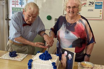 Couple celebrate 65th wedding anniversary