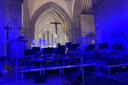 The magic of the movies lights up Brecon Cathedral