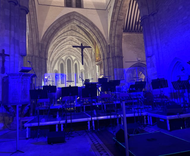 The magic of the movies lights up Brecon Cathedral