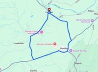 A470 at Llyswen closes for three weeks