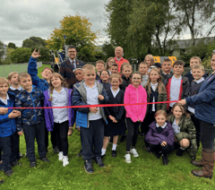 Improved play area officially opens