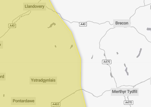 Weather warning 29/09/24