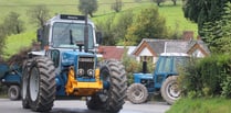 Community comes together for charity tractor run