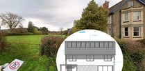 Green light for five homes in garden plot