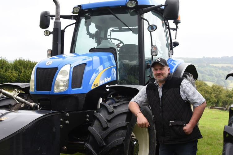 Phil Hughes J&H Spreading Agri Engineering Ltd, Chapel House Farm, Abernant, Builth Wells, Powys, 31st August 2024