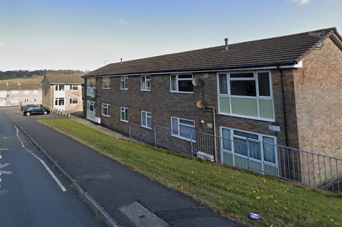 Ael Y Bryn housing estate in Ystradgynlais