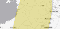 Heavy rain warning for Brecon and Radnorshire