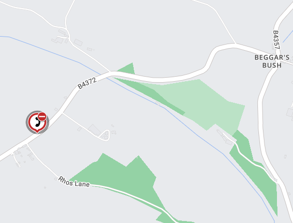 Part of the B4372 road will be closed from just beyond Kinnerton to Beggar’s Bush on Monday 4th of November. 