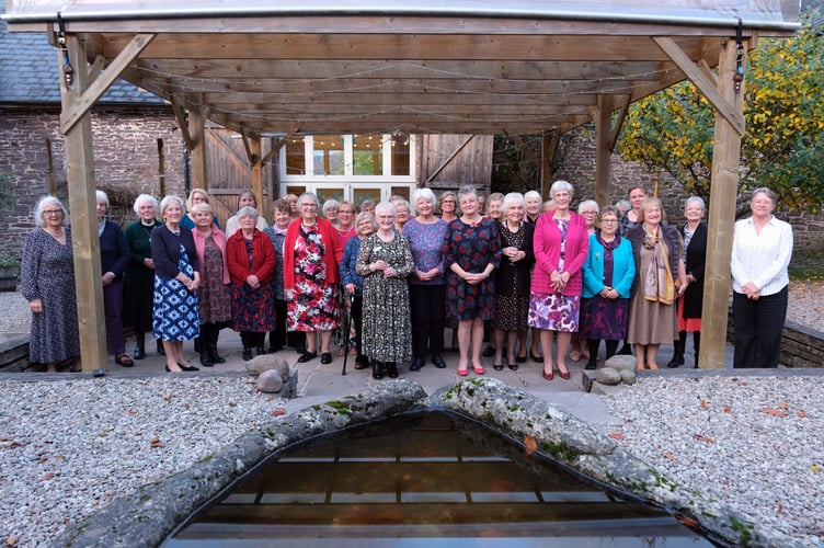 Llangasty WI at Tall John's House