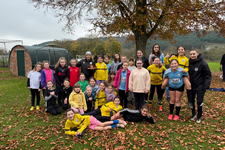 Brecon all girls football festival