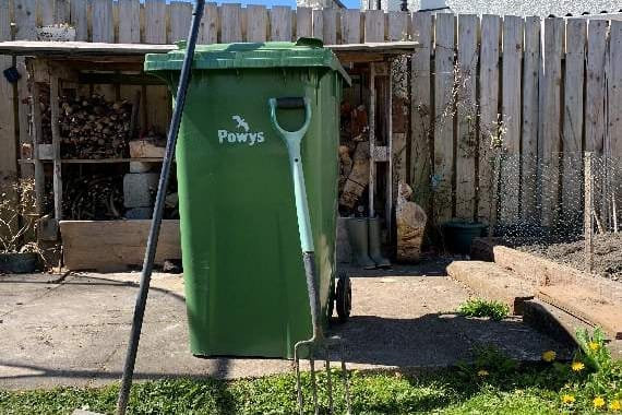 Powys green bin