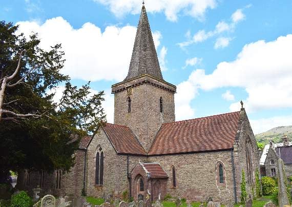 St Edmund’s Church in Crickhowell