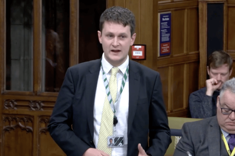 David Chadwick speaking during a Westminster Hall debate earlier this week