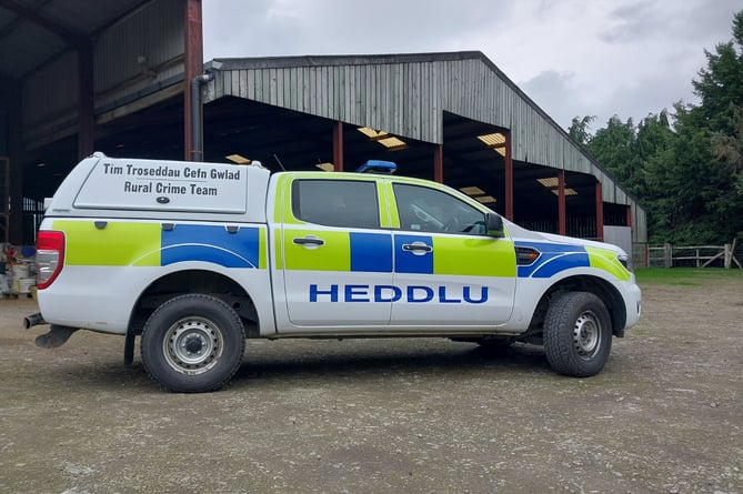 Rural Crime Team truck