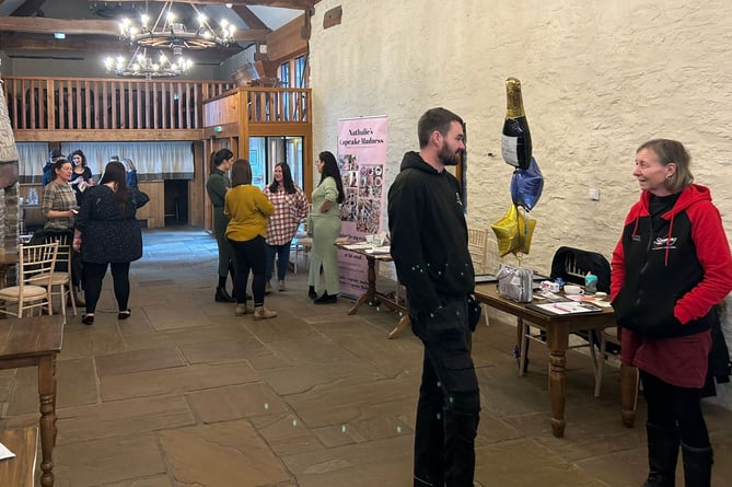 This month's event was held at The Barn at Brynich