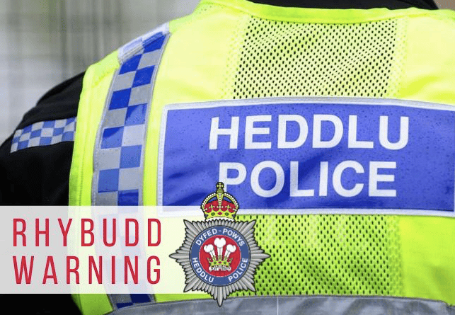 Dyfed-Powys Police warning